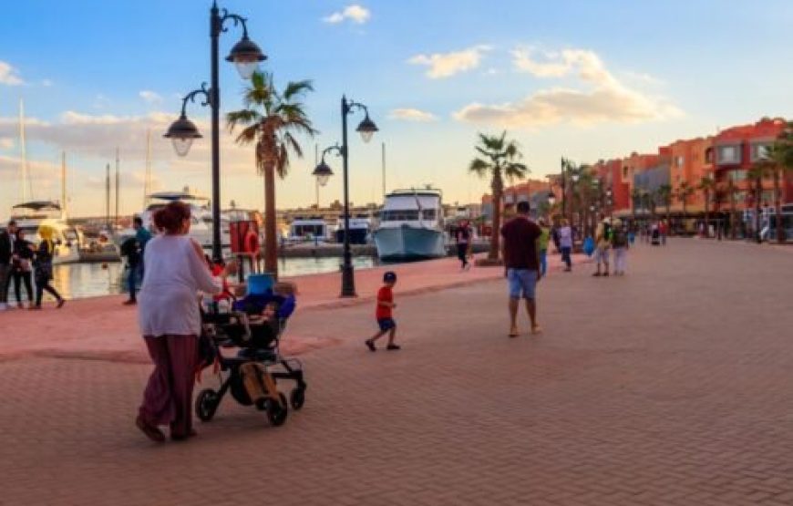 Hurghada – Cairo – Hula Hula or Orange Bay – Mega Safari – City Tour